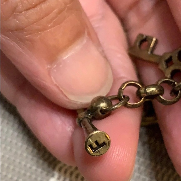 Vintage style Fossil cuff link bracelet !:)💥👍 - Picture 6 of 7